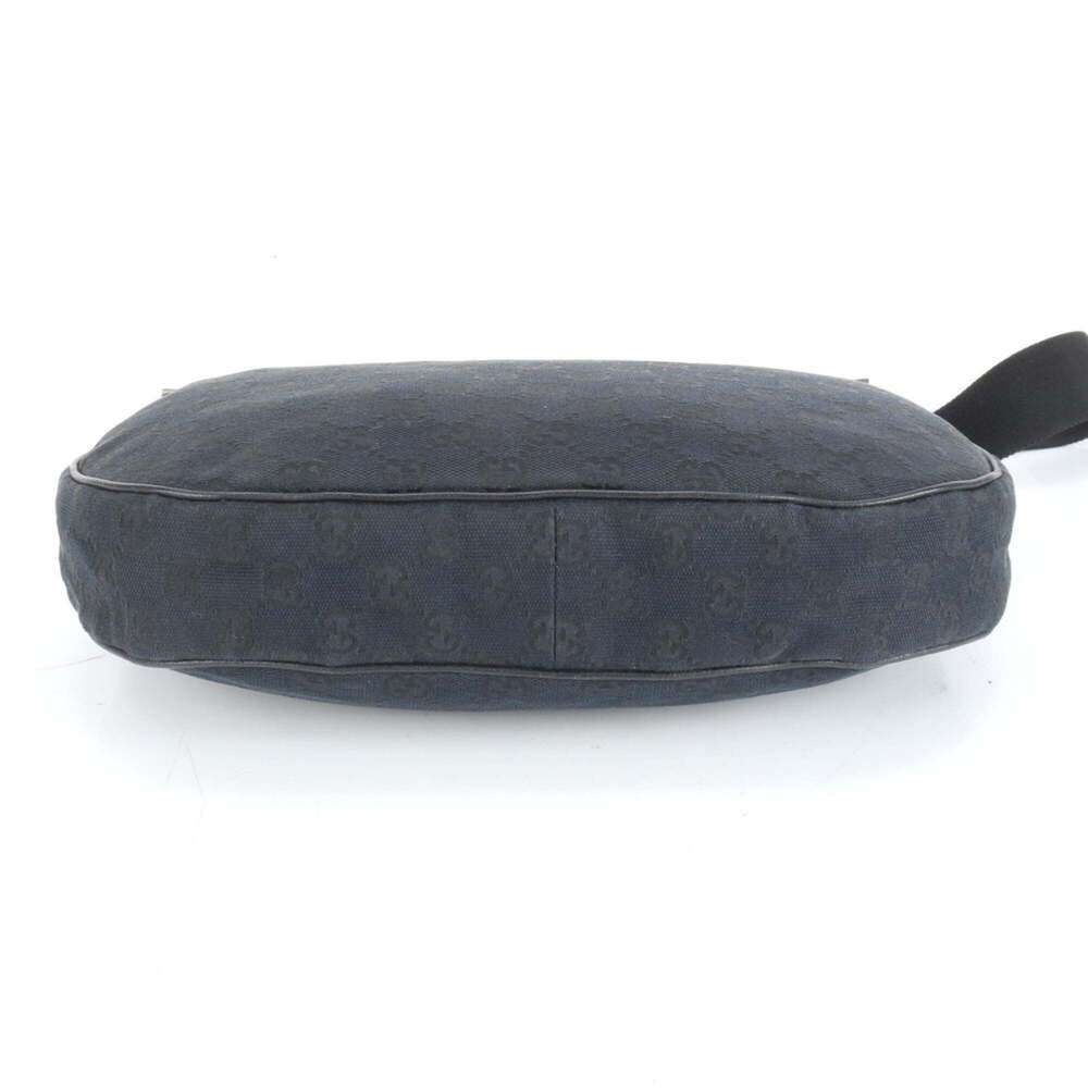 GUCCI Black Leather Shoulder Bag - Picture 5 of 10